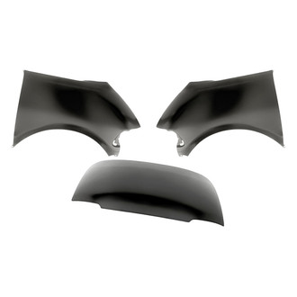 Replacement - 3-Piece (Hood Panel, Front Driver and Passenger Side Fender) (Standard Line)