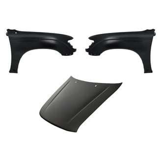 Replacement - 3-Piece (Hood Panel, Front Driver and Passenger Side Fender)