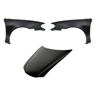 Replacement BNDL-205267 - 3-Piece (Hood Panel, Front Driver and Passenger Side Fender) (Standard Line)