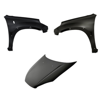 Replacement BNDL-205310 - 3-Piece (Hood Panel, Front Driver and Passenger Side Fender) (Standard Line)