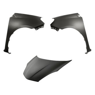 Replacement - 3-Piece (Hood Panel, Front Driver and Passenger Side Fender)