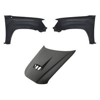 Replacement - 3-Piece (Hood Panel, Front Driver and Passenger Side Fender)