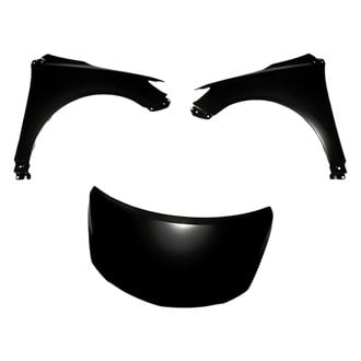 Replacement - 3-Piece (Hood Panel, Front Driver and Passenger Side Fender) (CAPA Certified)