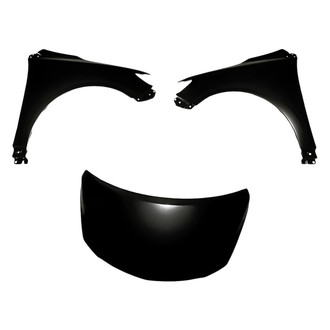 Replacement - 3-Piece (Hood Panel, Front Driver and Passenger Side Fender) (Standard Line)