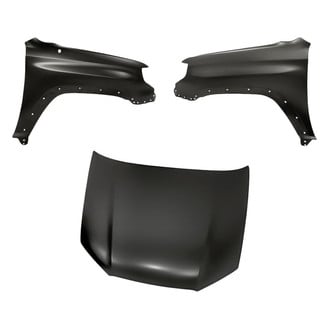 Replacement - 3-Piece (Hood Panel, Front Driver and Passenger Side Fender) (CAPA Certified)