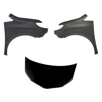 Replacement - 3-Piece (Hood Panel, Front Driver and Passenger Side Fender) (CAPA Certified)