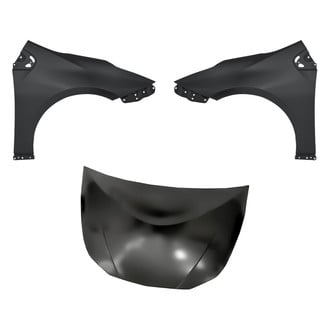 Replacement - 3-Piece (Hood Panel, Front Driver and Passenger Side Fender) (CAPA Certified)