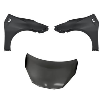 Replacement - 3-Piece (Hood Panel, Front Driver and Passenger Side Fender) (Standard Line)