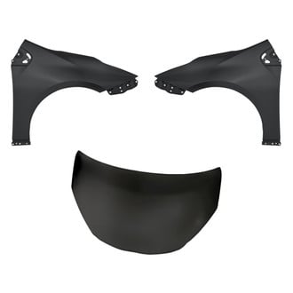 Replacement - 3-Piece (Hood Panel, Front Driver and Passenger Side Fender) (Standard Line)