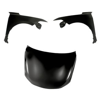 Replacement - 3-Piece (Hood Panel, Front Driver and Passenger Side Fender) (CAPA Certified)