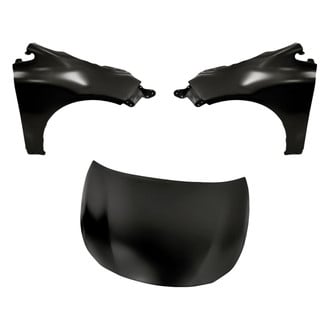 Replacement - 3-Piece (Hood Panel, Front Driver and Passenger Side Fender) (Standard Line)