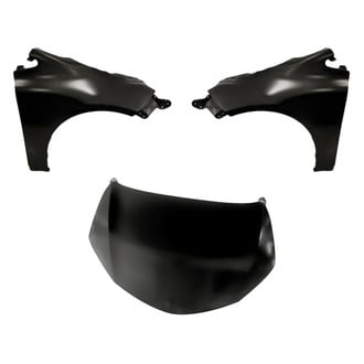 Replacement - 3-Piece (Hood Panel, Front Driver and Passenger Side Fender) (CAPA Certified)