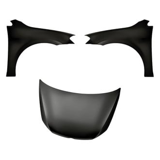 Replacement - 3-Piece (Hood Panel, Front Driver and Passenger Side Fender) (CAPA Certified)