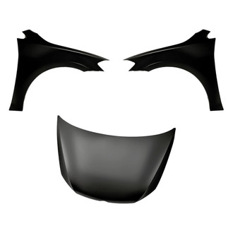 Replacement - 3-Piece (Hood Panel, Front Driver and Passenger Side Fender) (Standard Line)