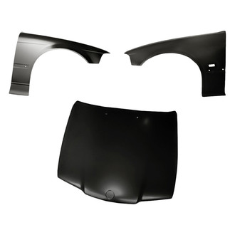 Replacement - 3-Piece (Hood Panel, Front Driver and Passenger Side Fender) (Standard Line)