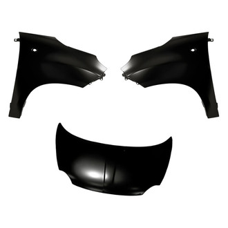 Replacement - 3-Piece (Hood Panel, Front Driver and Passenger Side Fender) (Standard Line)