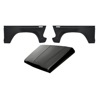 Replacement - 3-Piece (Hood Panel, Front Driver and Passenger Side Fender) (Standard Line)
