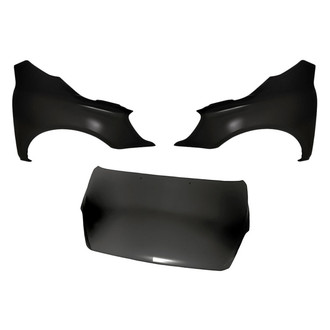 Replacement - 3-Piece (Hood Panel, Front Driver and Passenger Side Fender) (Standard Line)