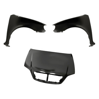 Replacement - 3-Piece (Hood Panel, Front Driver and Passenger Side Fender) (Standard Line)