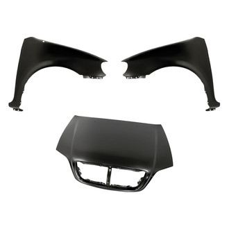 Replacement - 3-Piece (Hood Panel, Front Driver and Passenger Side Fender) (Standard Line)