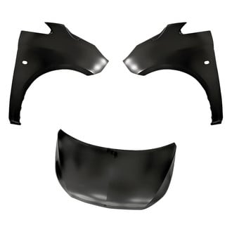 Replacement - 3-Piece (Hood Panel, Front Driver and Passenger Side Fender) (Standard Line)