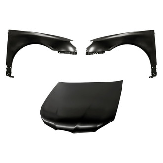Replacement - 3-Piece (Hood Panel, Front Driver and Passenger Side Fender) (Standard Line)