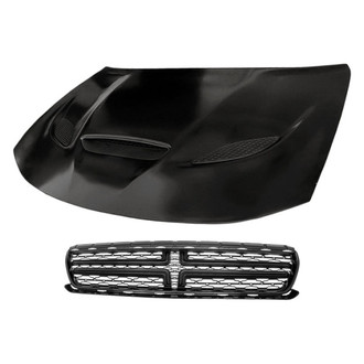 Replacement - 2-Piece (Hood Panel, Grille) (Standard Line)