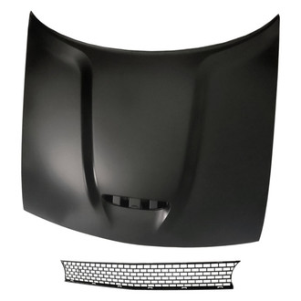 Replacement - 2-Piece (Hood Panel, Grille)