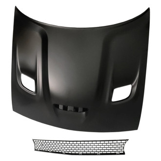 Replacement - 2-Piece (Hood Panel, Grille) (Standard Line)