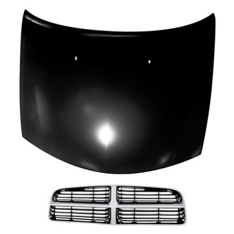 Replacement - 2-Piece (Hood Panel, Grille) (Standard Line)