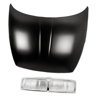Replacement - 2-Piece (Hood Panel, Grille)