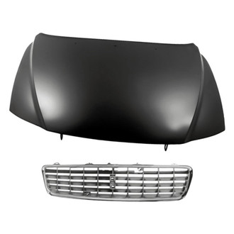 Replacement - 2-Piece (Hood Panel, Grille) (Standard Line)