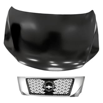Replacement - 2-Piece (Hood Panel, Grille)