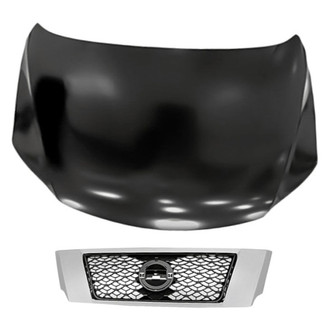 Replacement - 2-Piece (Hood Panel, Grille) (Standard Line)