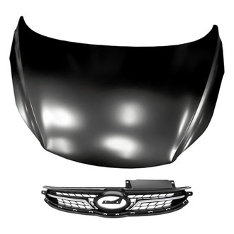 Replacement BNDL-209165 - 2-Piece (Hood Panel, Grille) (Standard Line)