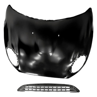 Replacement - 2-Piece (Hood Panel, Grille) (Standard Line)