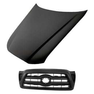 Replacement - 2-Piece (Hood Panel, Grille) (Standard Line)