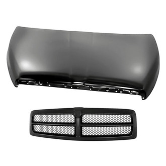 Replacement - 2-Piece (Hood Panel, Grille) (Standard Line)