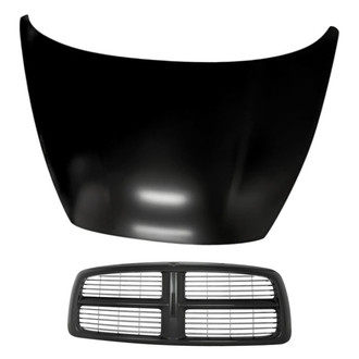 Replacement - 2-Piece (Hood Panel, Grille) (Standard Line)