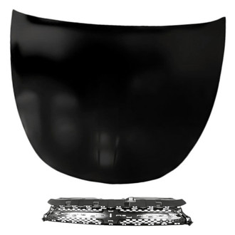 Replacement - 2-Piece (Hood Panel, Grille) (Standard Line)