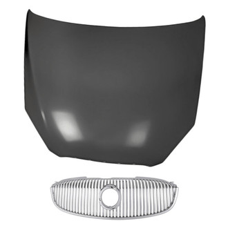 Replacement - 2-Piece (Hood Panel, Grille) (Standard Line)
