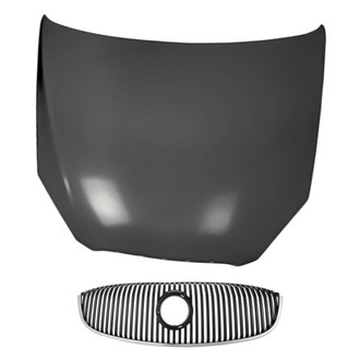 Replacement - 2-Piece (Hood Panel, Grille) (Standard Line)