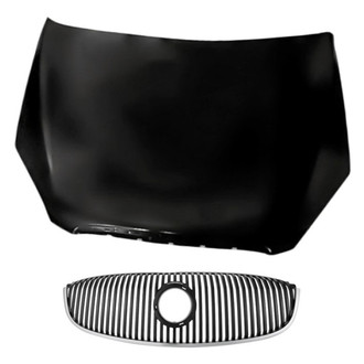 Replacement - 2-Piece (Hood Panel, Grille) (Standard Line)