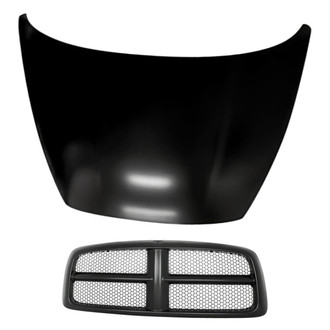Replacement - 2-Piece (Hood Panel, Grille) (Standard Line)