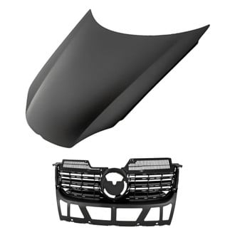 Replacement - 2-Piece (Hood Panel, Grille)