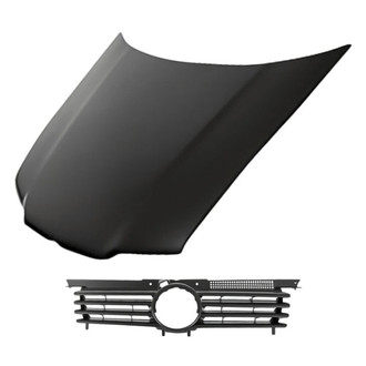 Replacement BNDL-209558 - 2-Piece (Hood Panel, Grille) (Standard Line)