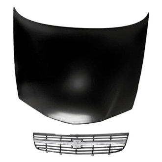 Replacement BNDL-209635 - 2-Piece (Hood Panel, Grille) (Standard Line)
