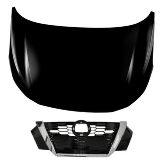 Replacement - 2-Piece (Hood Panel, Grille)