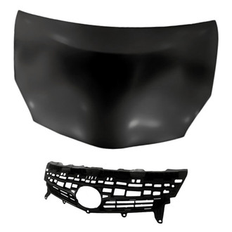 Replacement - 2-Piece (Hood Panel, Grille)