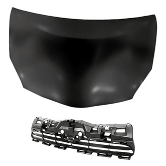 Replacement - 2-Piece (Hood Panel, Grille) (Standard Line)